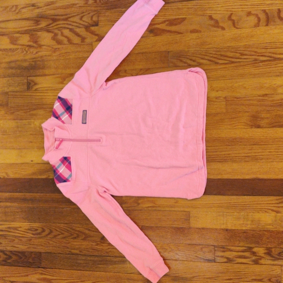 Vineyard Vines Other - Vineyard Vines Kids Pink Flannel Sweater